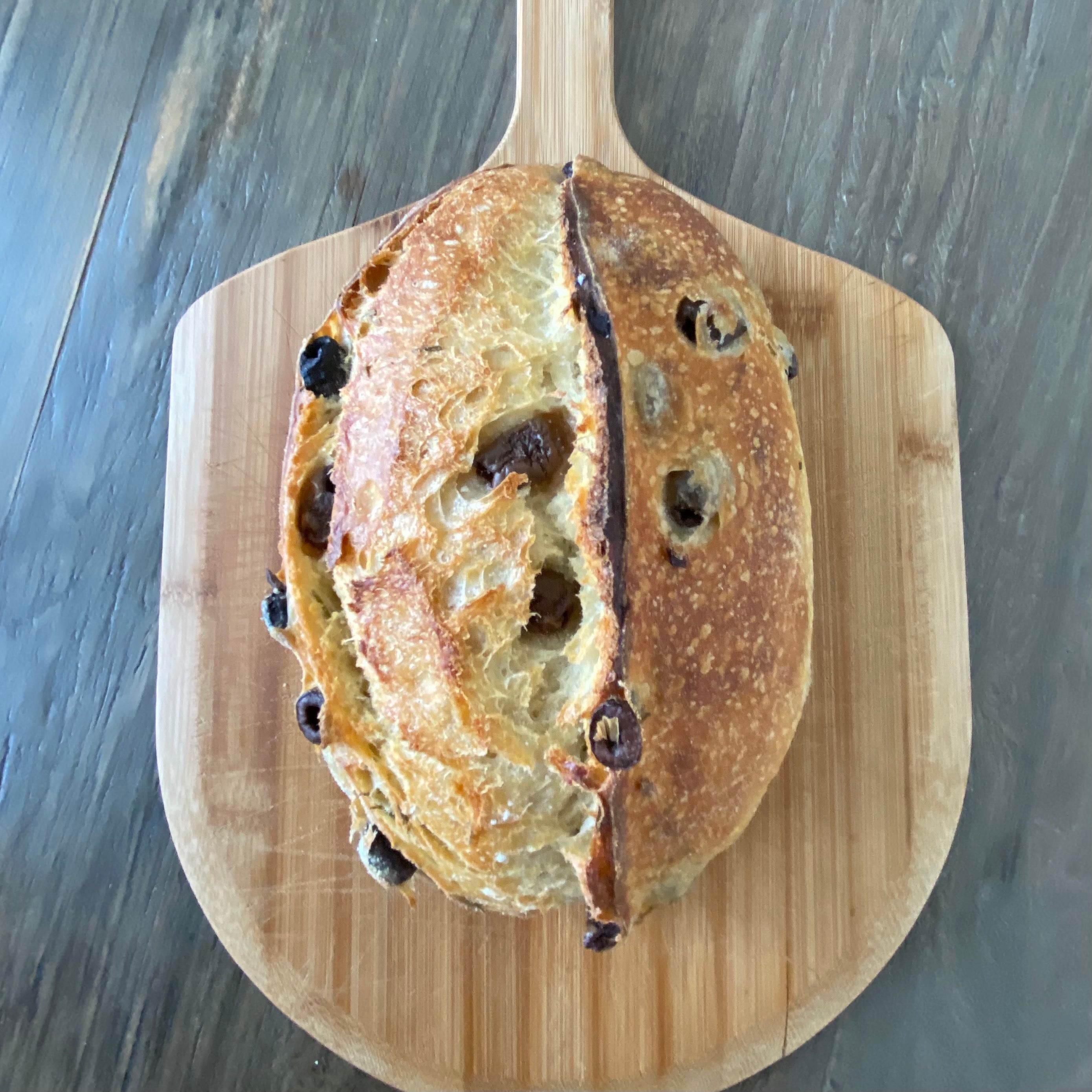 Olive Rosemary Kalamata Heath Bread